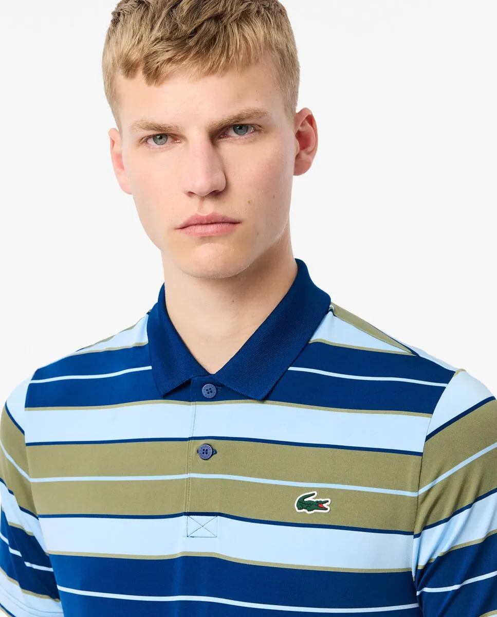 LACOSTE Regular Fit UV Protect Golf Polo Shirt Green