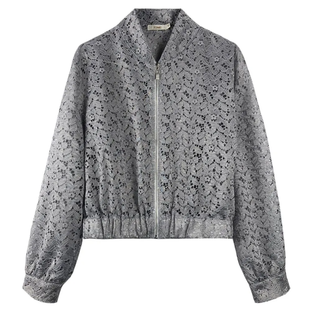 ICONIC GREY SMOKY JACKET MODEL SMOKY JACKET