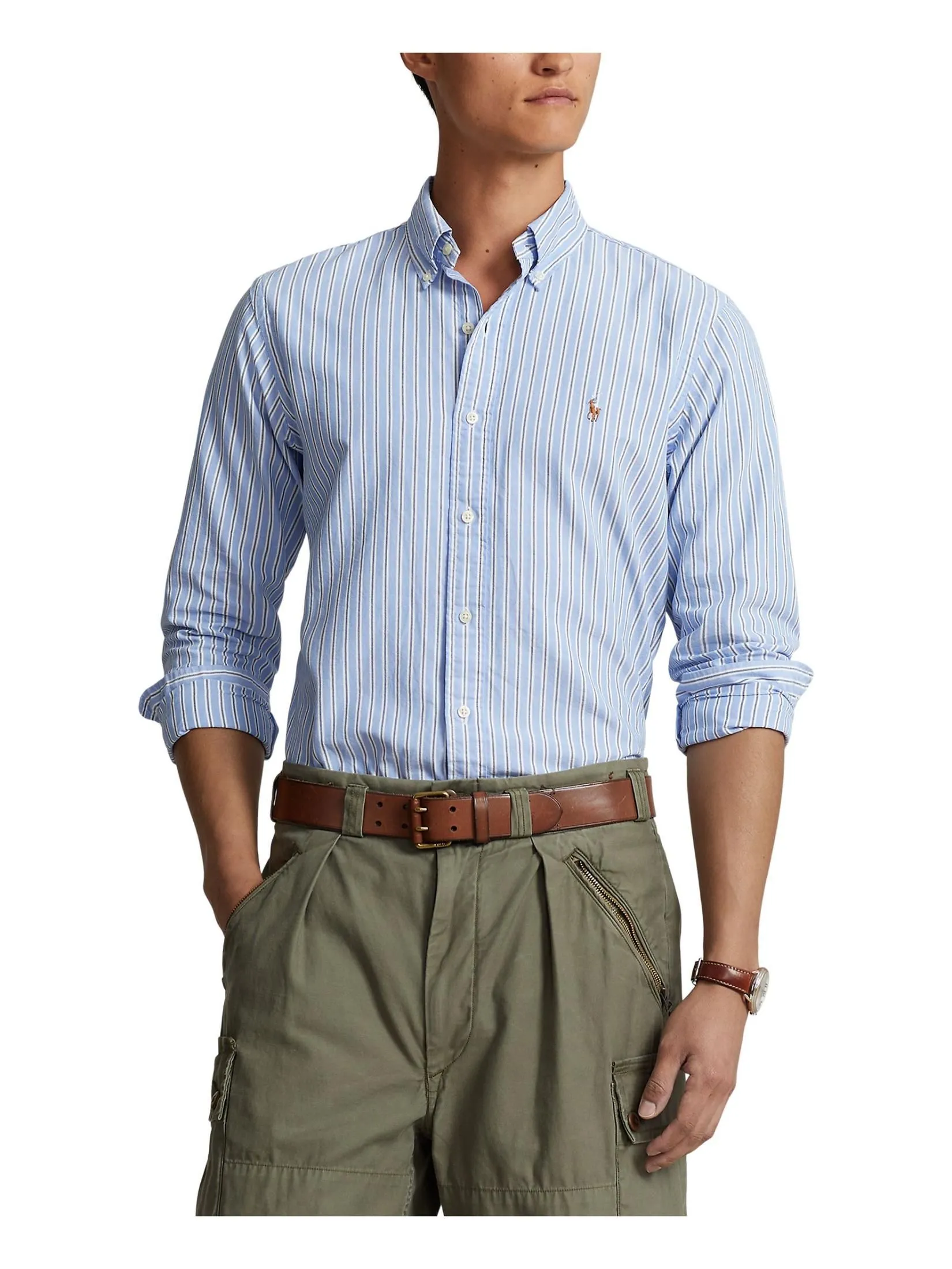 POLO RALPH LAUREN Shirt Men MNPOWOV16823413 Blue