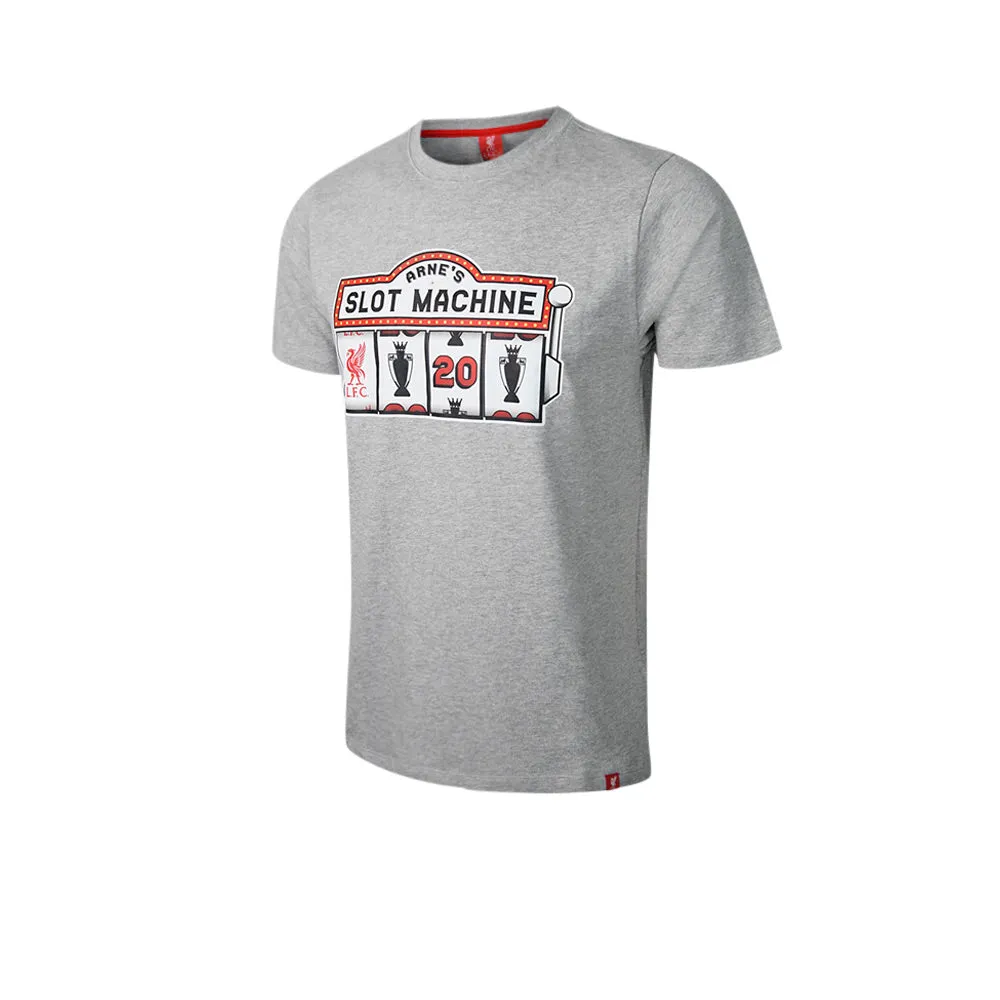 LIVERPOOL FOOTBALL CLUB Slot Machine Men Football T-Shirt Grey - LF068AP017EOTH