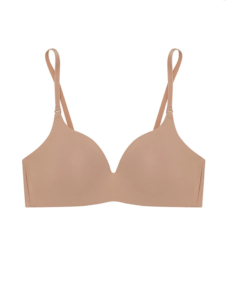 SABINA Twenty Five Woman Wireless Bra - Tan Size - A34