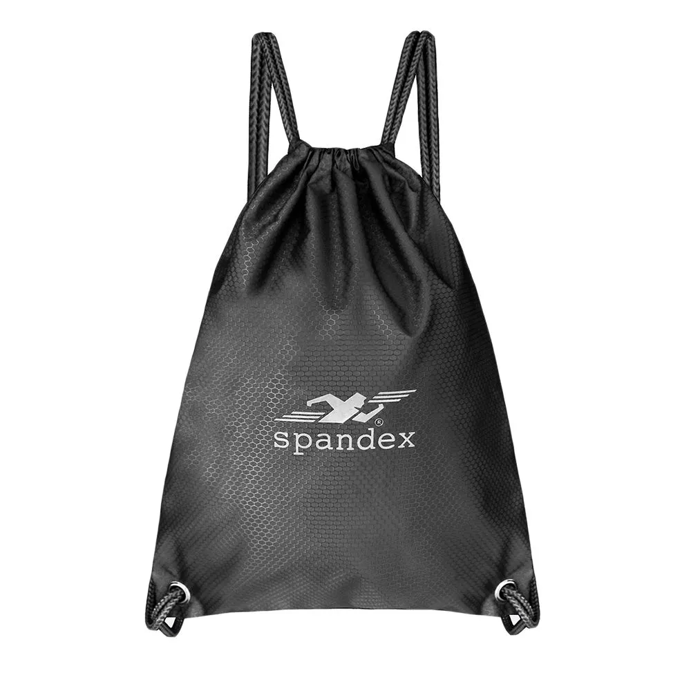 SPANDEX Black-BG002-Drawstring Bag