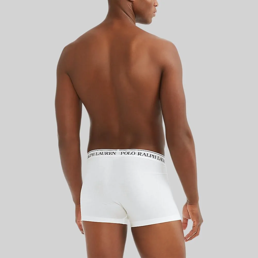 POLO RALPH LAUREN Underwear TRUNKS-Stretch Cotton Trunk 3-Pack MAPOUND0S720194 100 WHITE