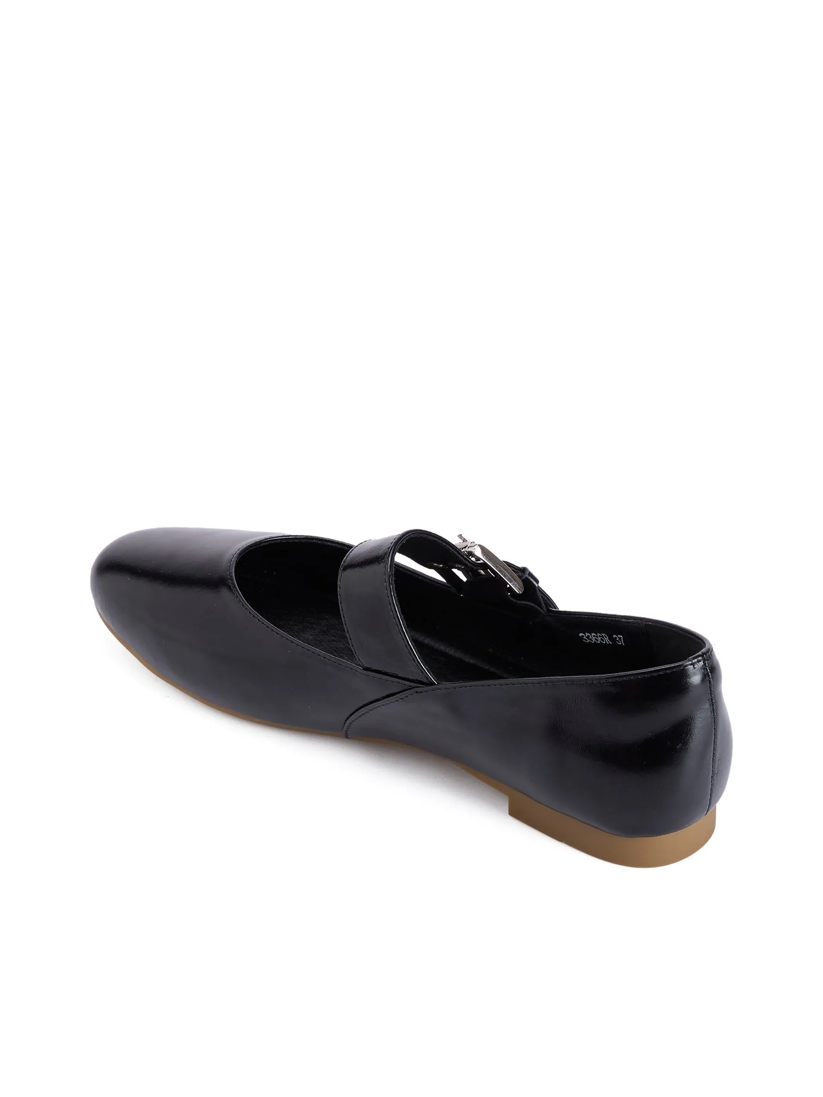 PRETTY FIT Women Mary Jane Flats Brynn Black