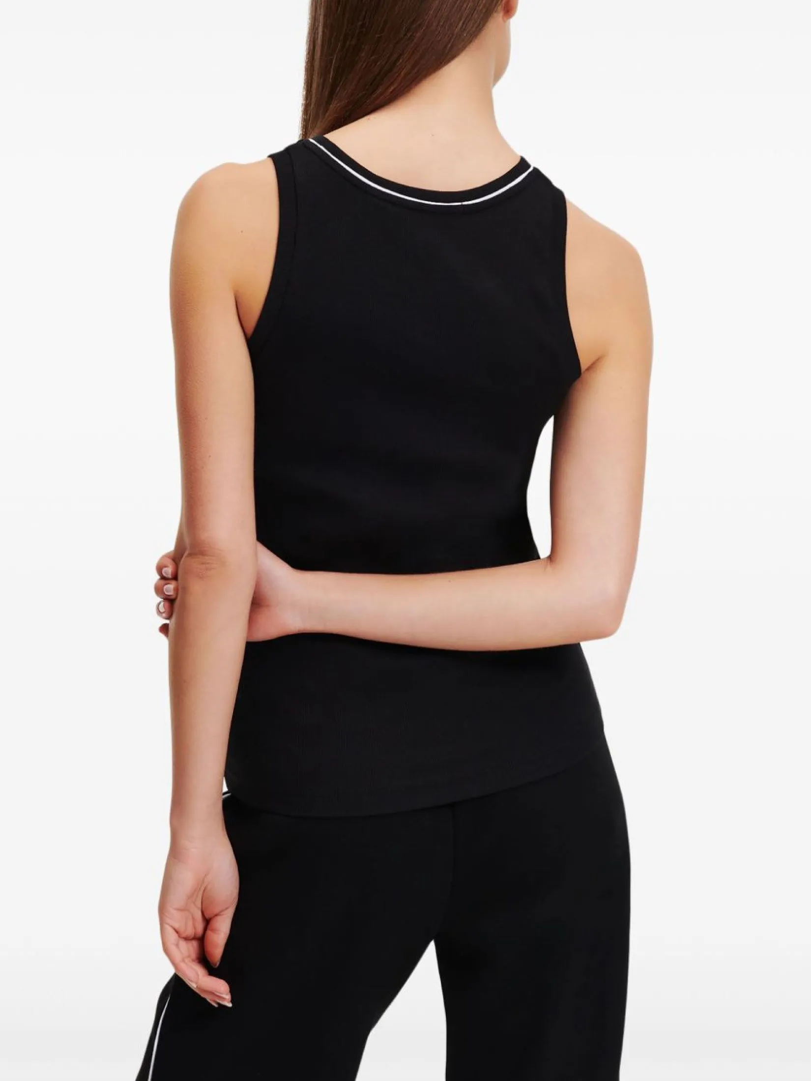 KARL LAGERFELD HOTEL KARL TANK TOP BLACK