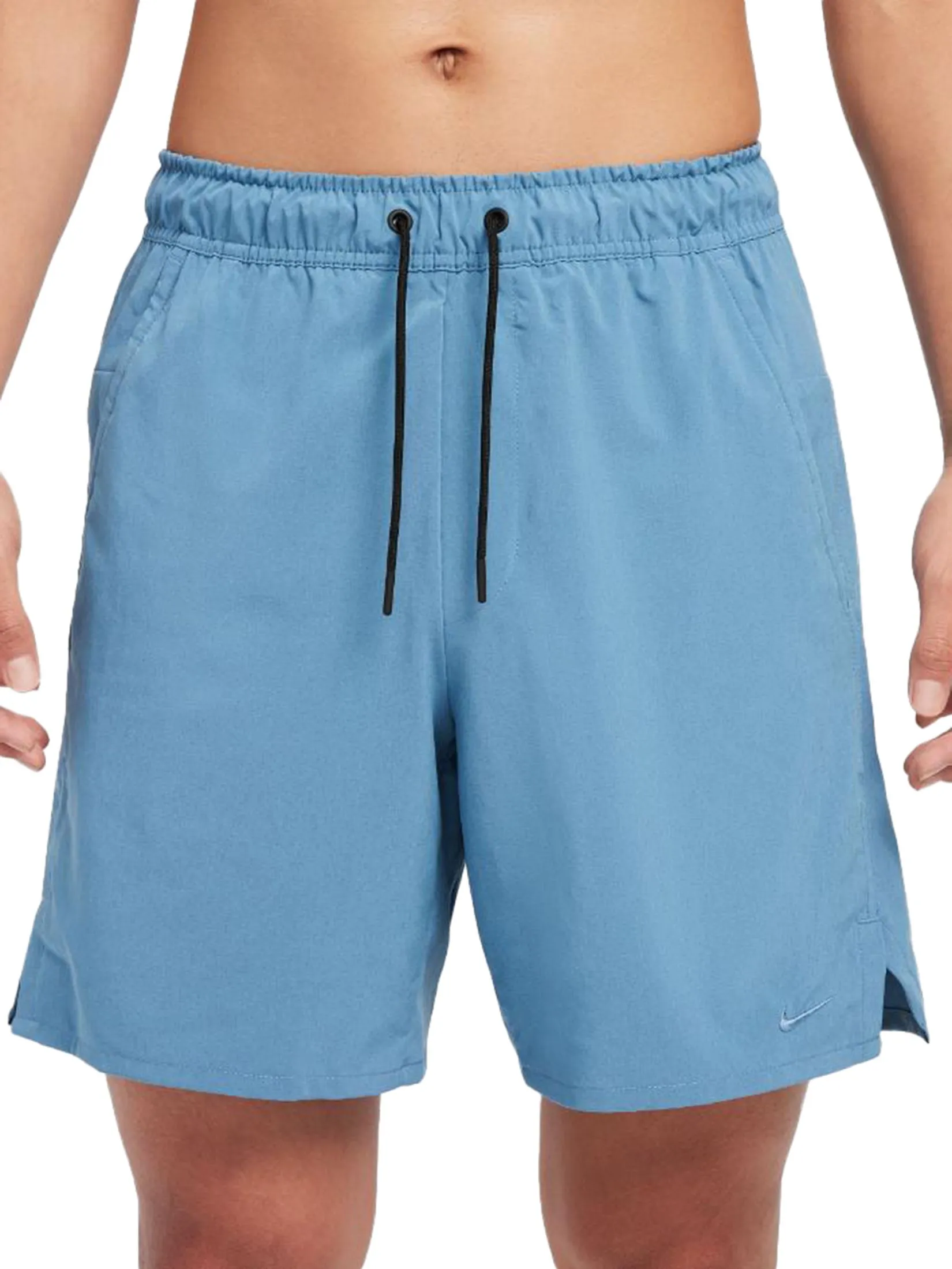 NIKE Men Shorts Dri-Fit Unlimited Aegean Storm/Black/Aegean Storm