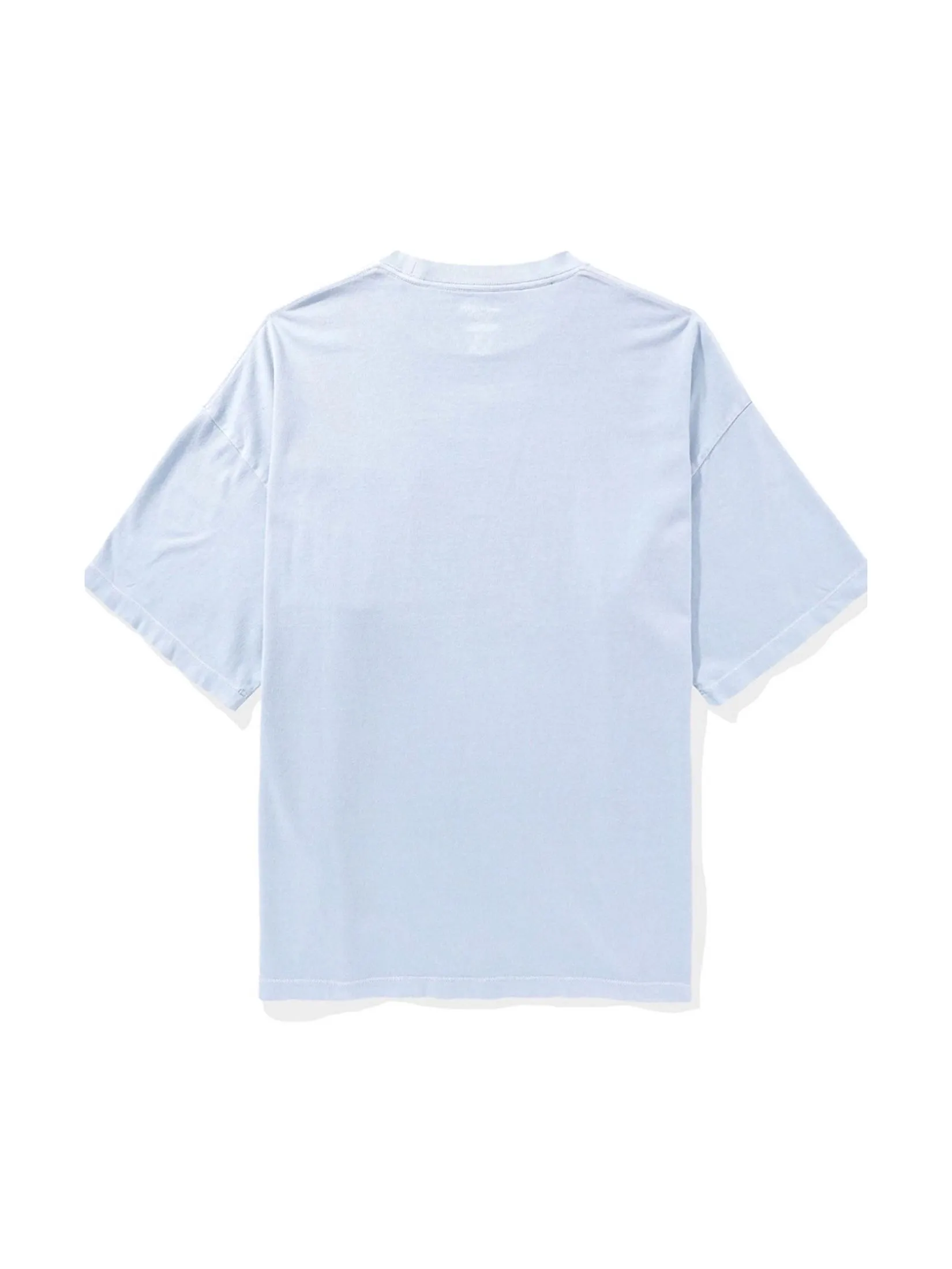 AMERICAN EAGLE MEN G SS BTS1 OS PKT SET IN TEE- PGD 409 BLUE MIST