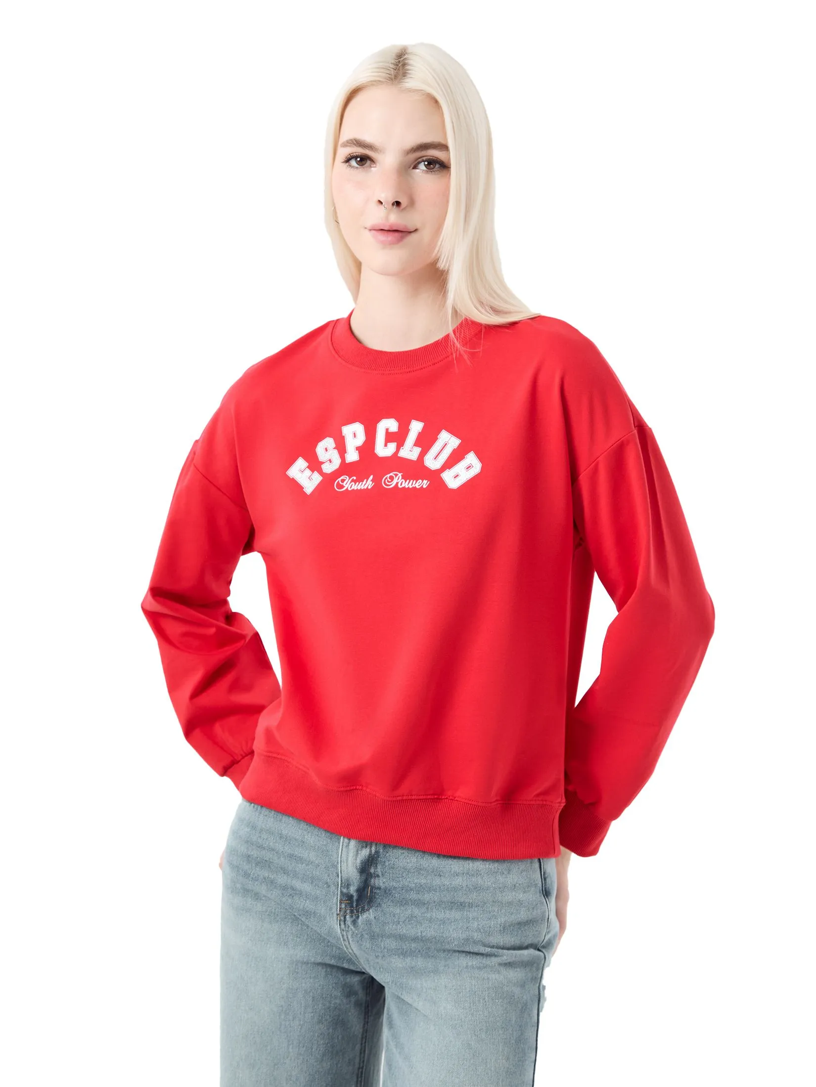 ESP Sweatshirt Women Red