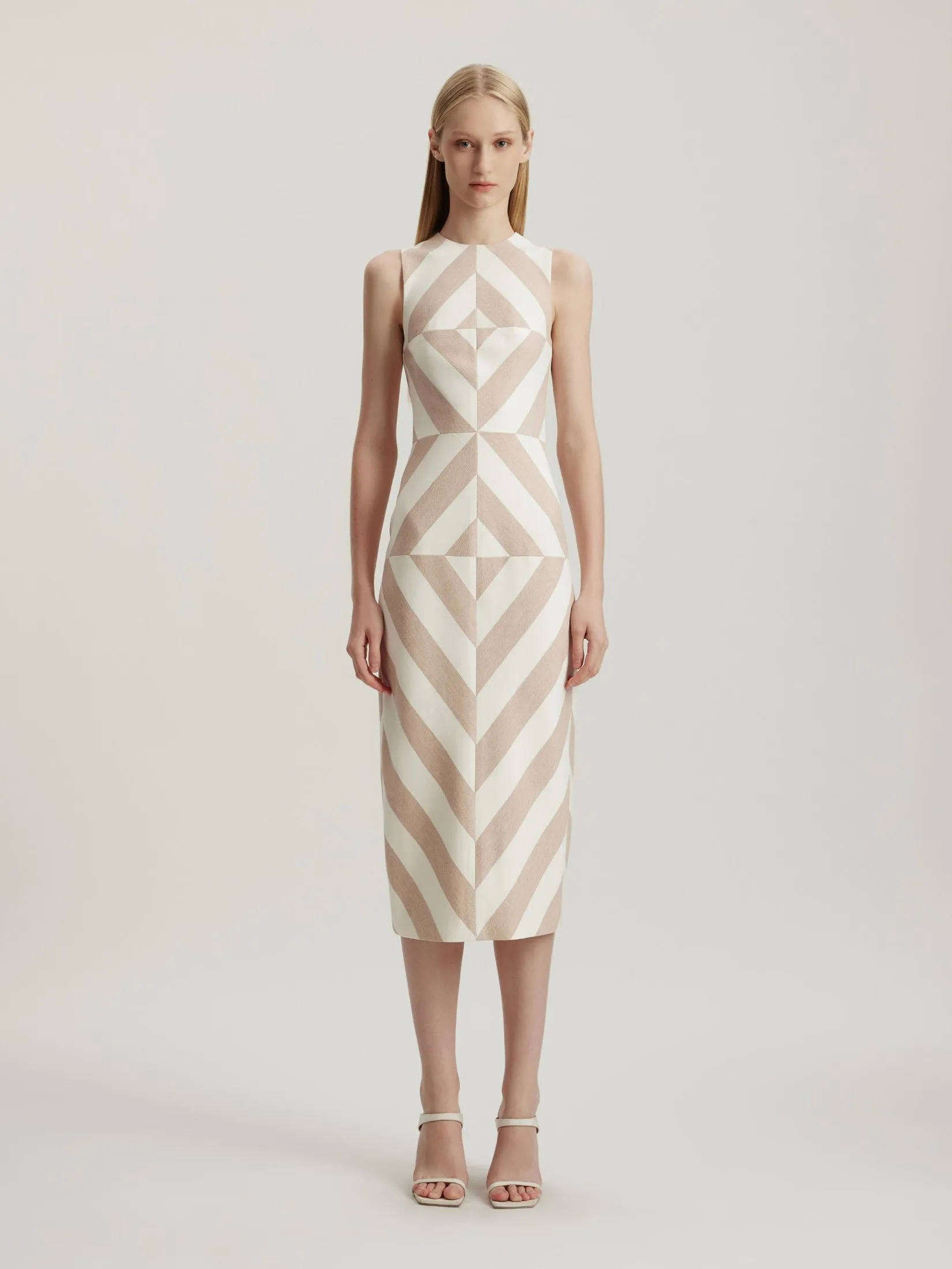 ASAVA (AW24 )Avianna Sleeveless Women Dress Brown