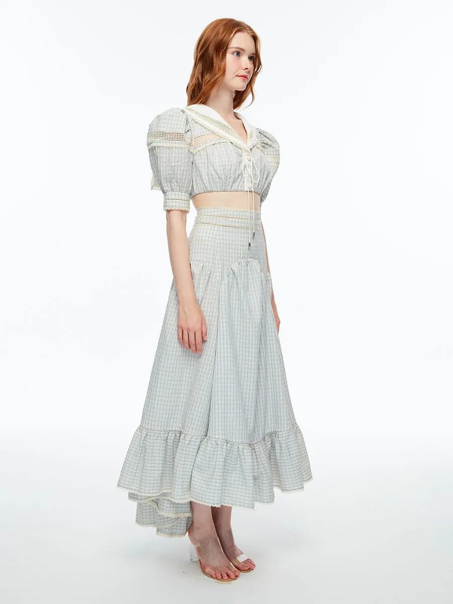 JANESUDA (AW23) Blue Skirts