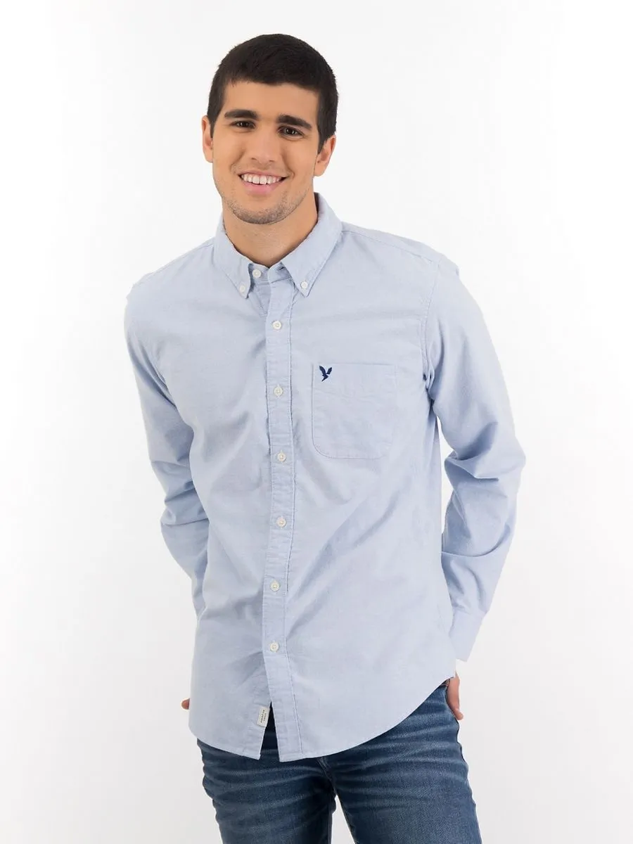 AMERICAN EAGLE 2178 INT SF BTD STRETCH YD OXFORD 400 BLUE