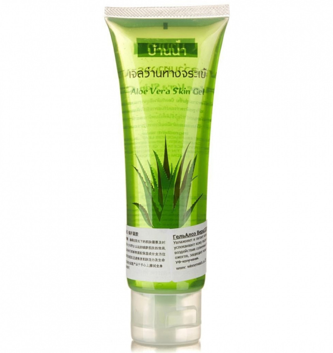 Натуральный гель алоэ вера Banna 140 гр