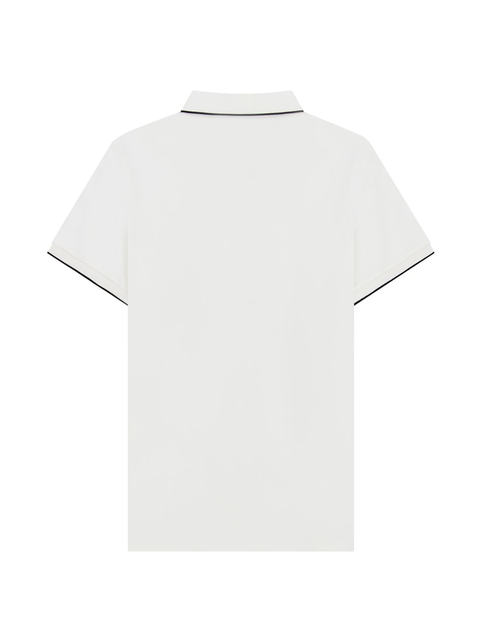 GIORDANO Beau Monde | Men's Cool Jade Solid Polo (Online Exclusive) Snow White