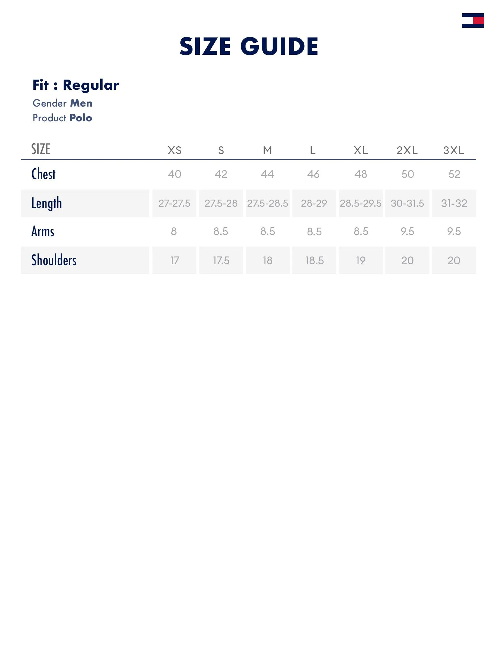 TOMMY HILFIGER MEN POLO WHITE