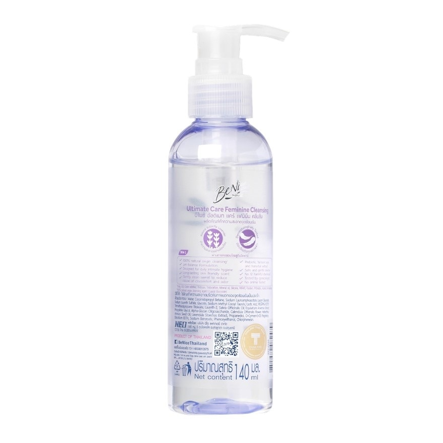 Benice Feminine Cleansing Ultimate Care 140 Ml.