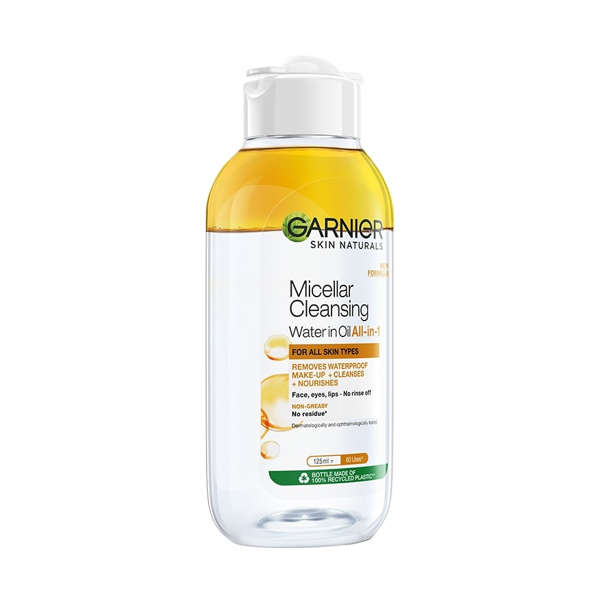 Garnier Skin Naturals Micellar Cleansing Water in Oil All-in-1 125 Ml.