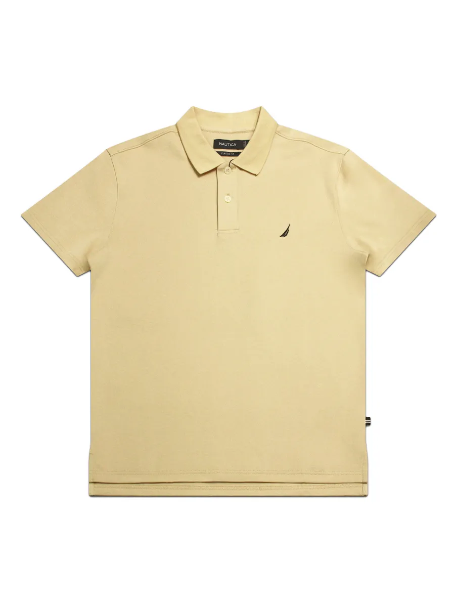 NAUTICA Men Polo Cream Size - L