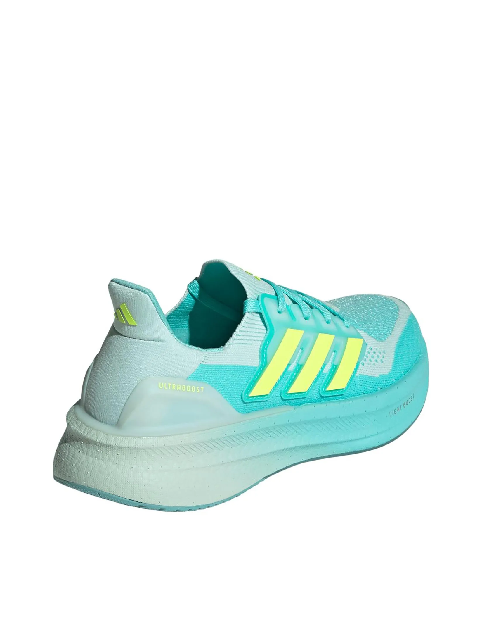 ADIDAS Women Running Shoes Ultraboost 5 JQ2911 Flash Aqua / Hi-Res Yellow / Halo Mint