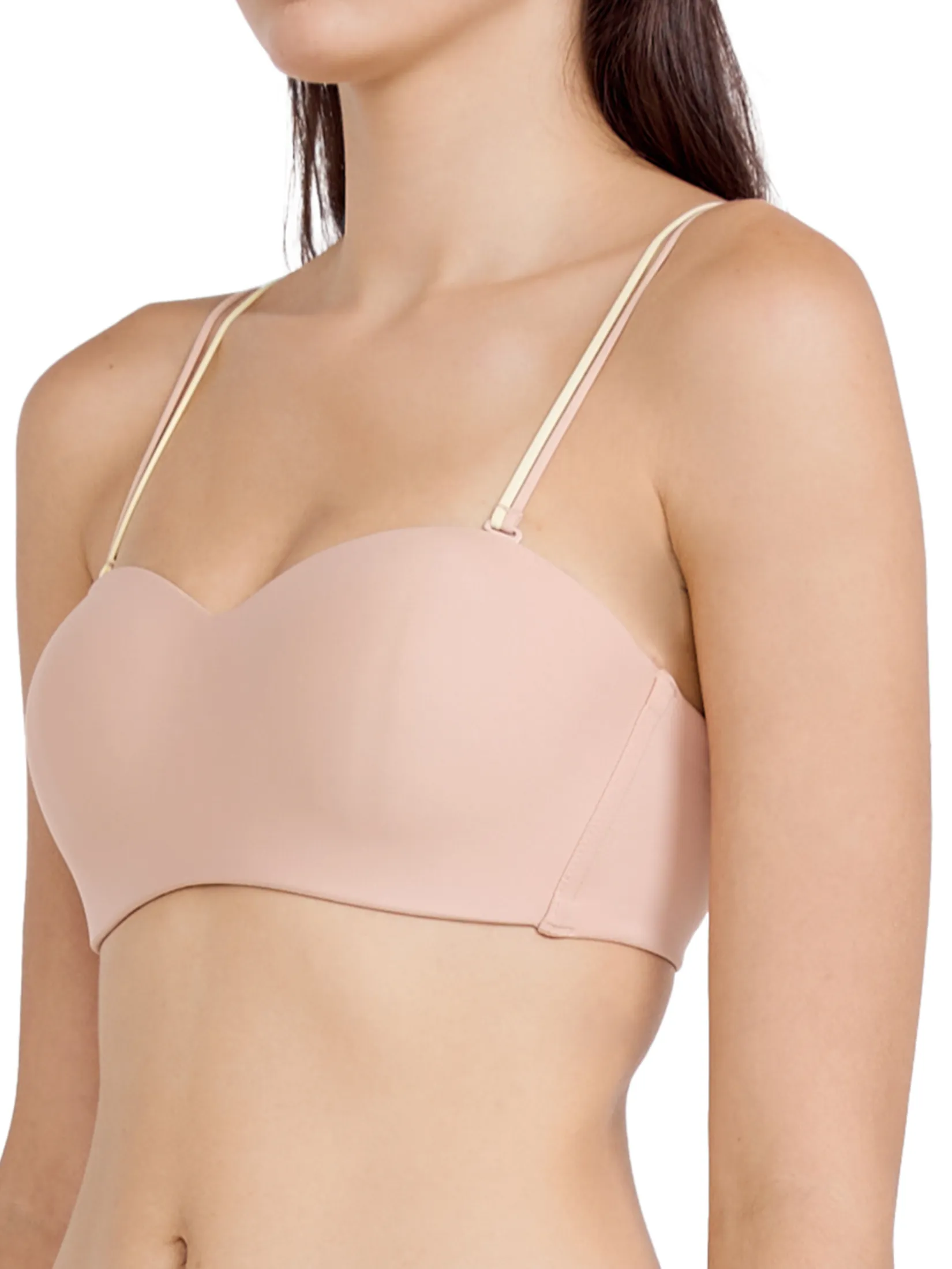 WACOAL Women Mood Buddy Bra Strapless Smart Size Beige