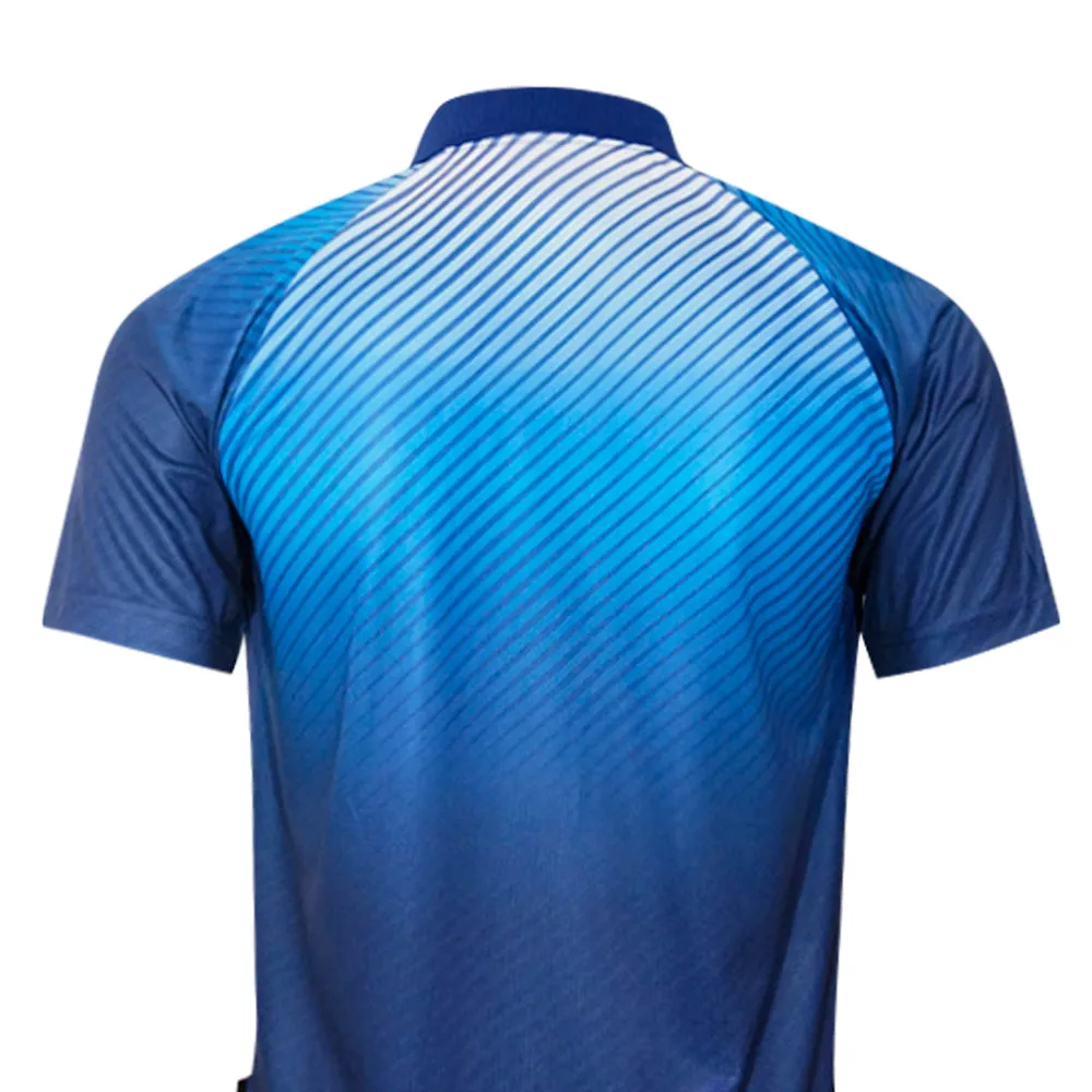 FUTBOLX Team 2025 Men Football Polo Shirt Blue - FU635AP377EOTH