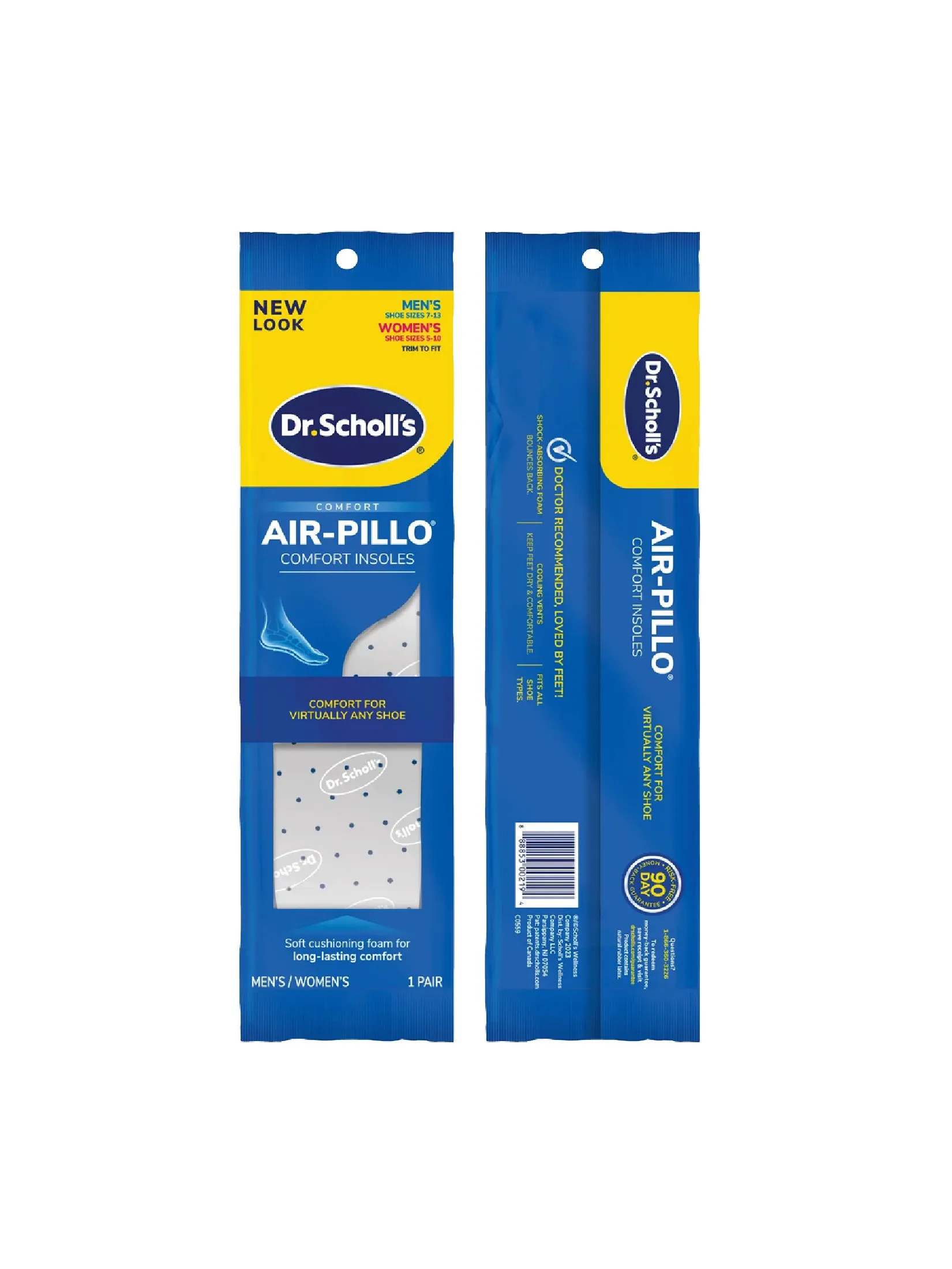 SCHOLL AIR-PILLO® COMFORT INSOLES