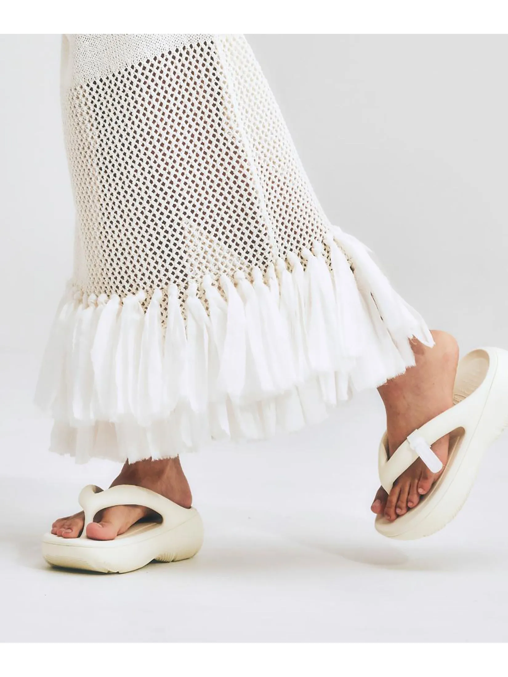 TAW&TOE Unisex Sandals Zerovity Plumpy Cream