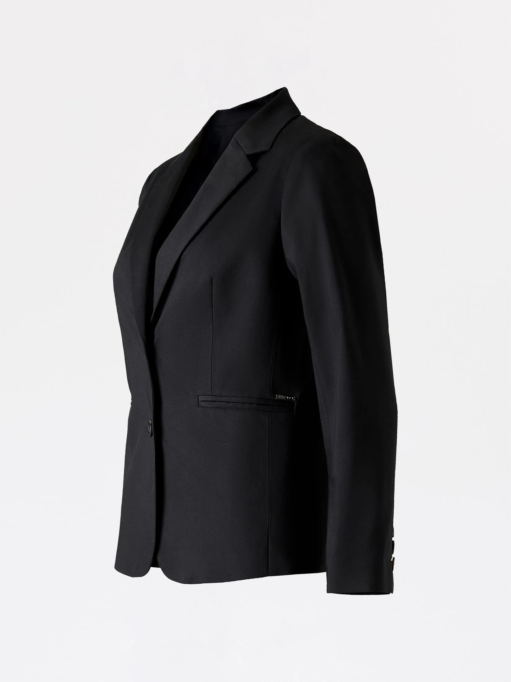 ESPADA Black Regular-Fit Blazer Woman Black