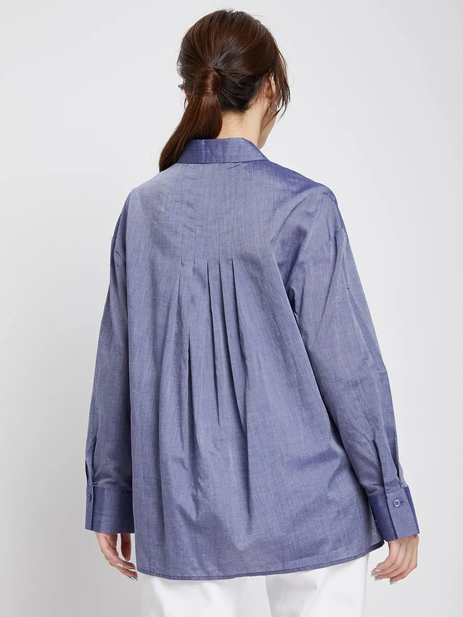 EASY PIECES Women Tunic Shirt Long Sleeves