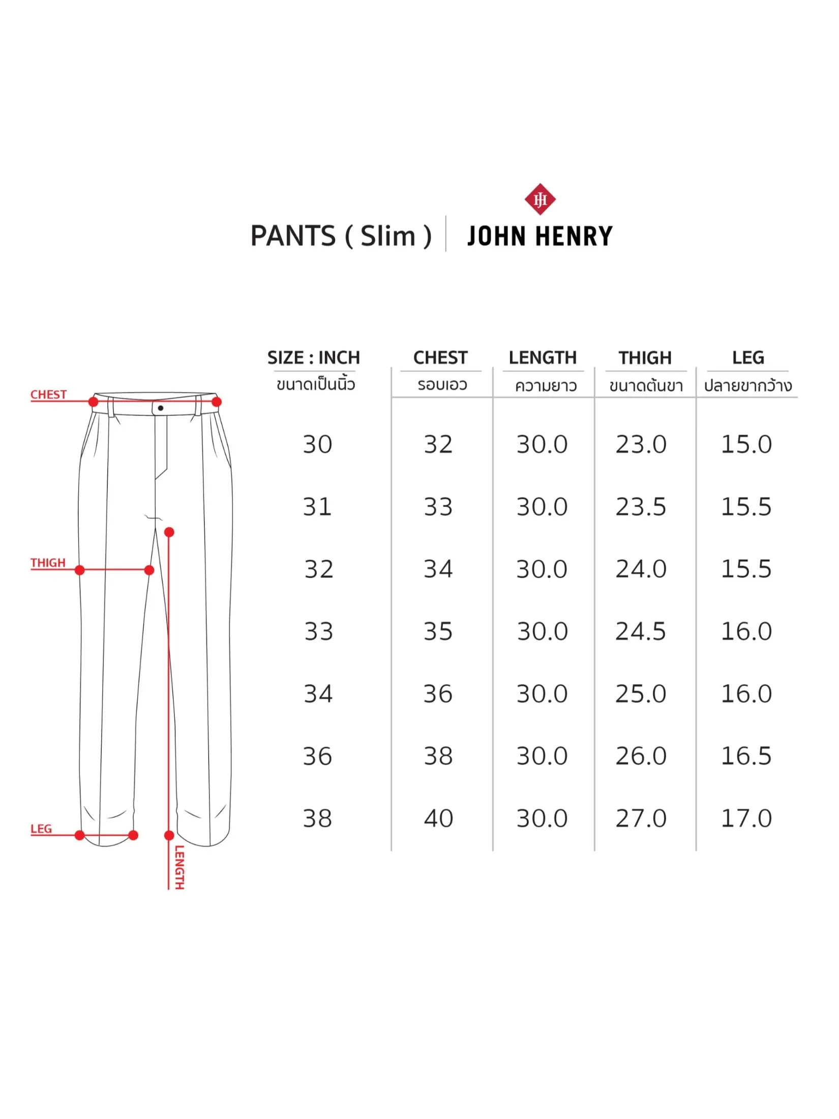 JOHN HENRY Men's Pants (Slim Fit) ESSENTIALS Navy