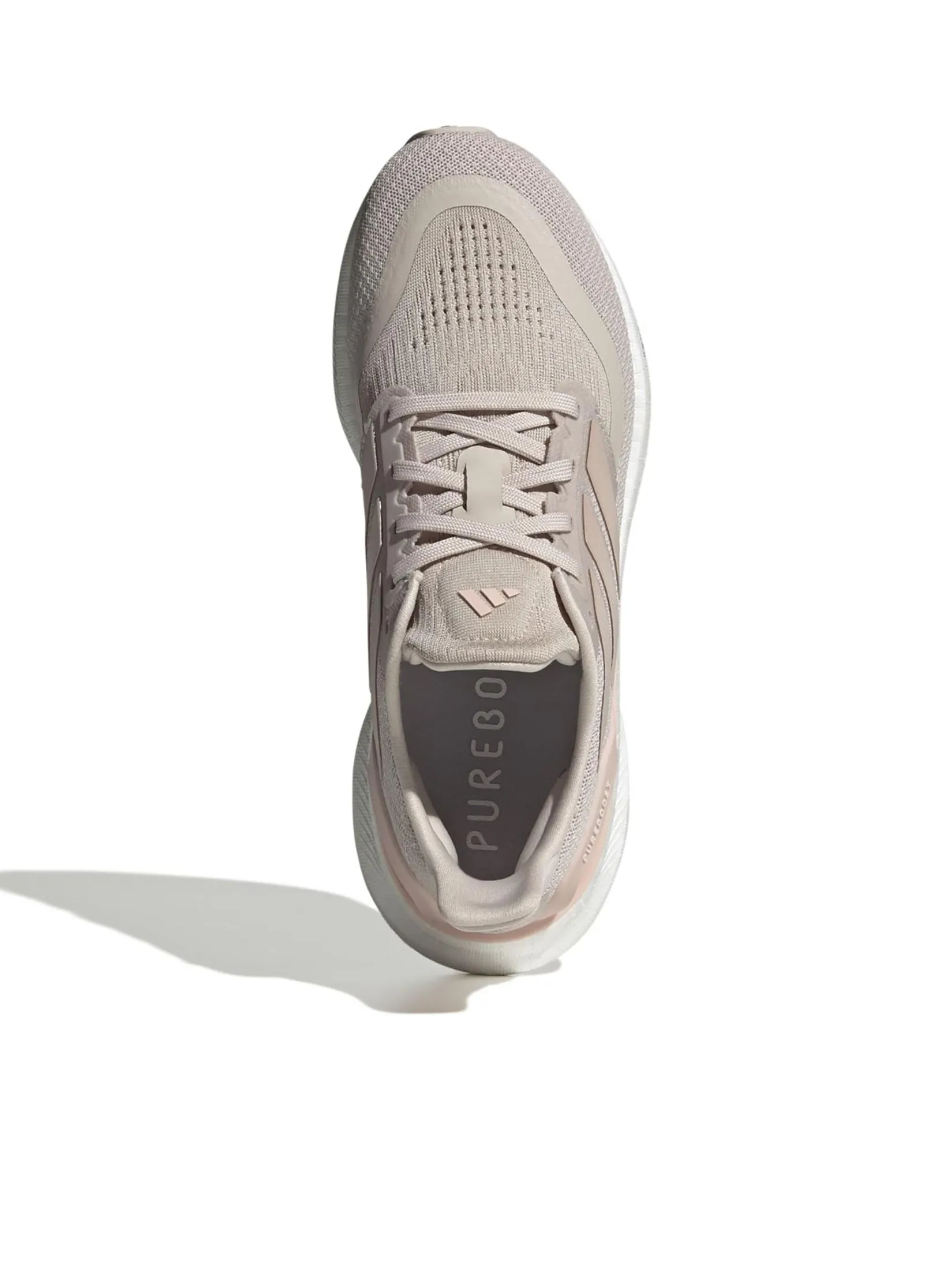 ADIDAS Women Running Shoes Pureboost 5 IF9203 Putty Mauve / Sandy Pink Met. / Sandy Pink