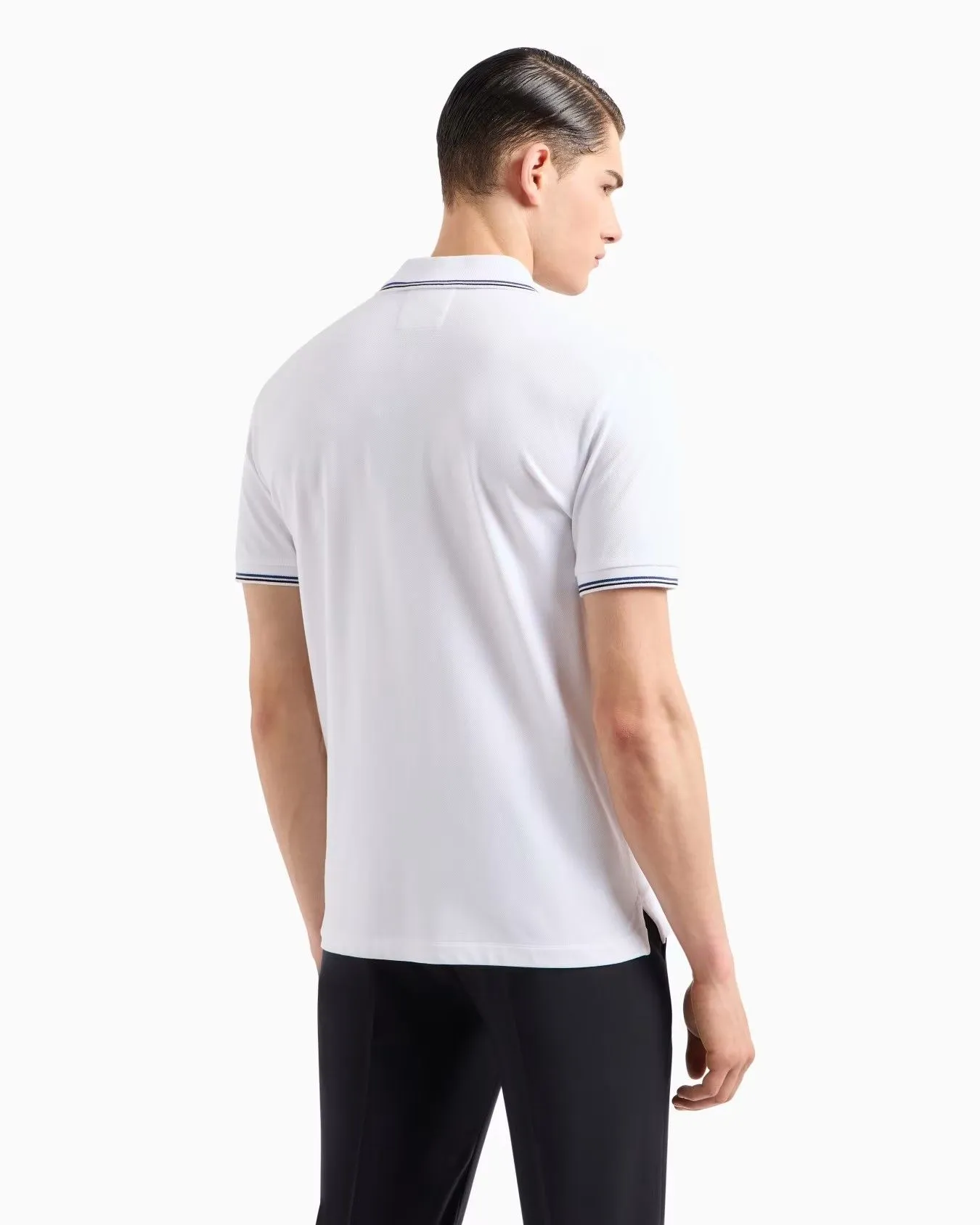 EMPORIO ARMANI Polo Men 8N1FB4-1JPTZ-0100 Off-White