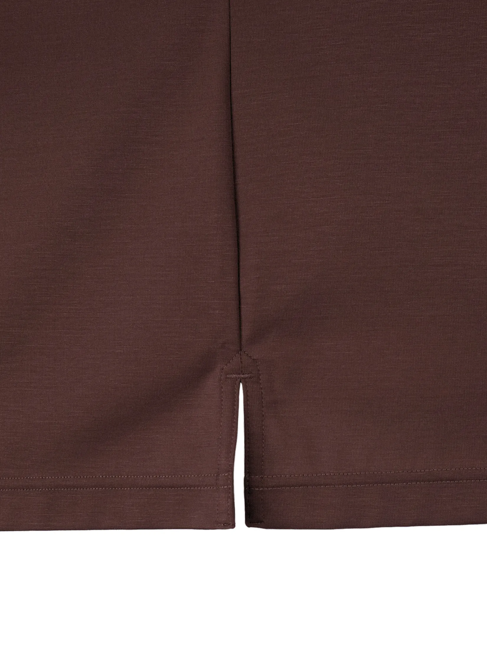 TAKEO KIKUCHI MEN RED ECO SMOOTH AND SILKY BUSINESS POLO SHIRT