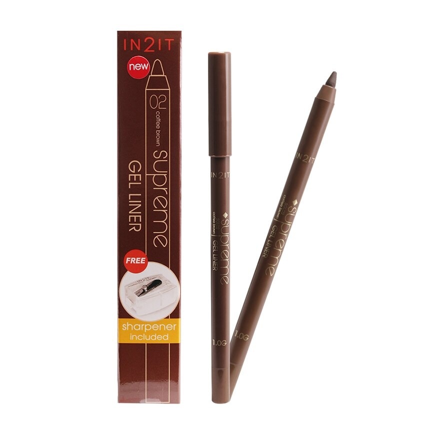 In2it Supreme Gel Liner 1g 02 - 02 Coffee Brown