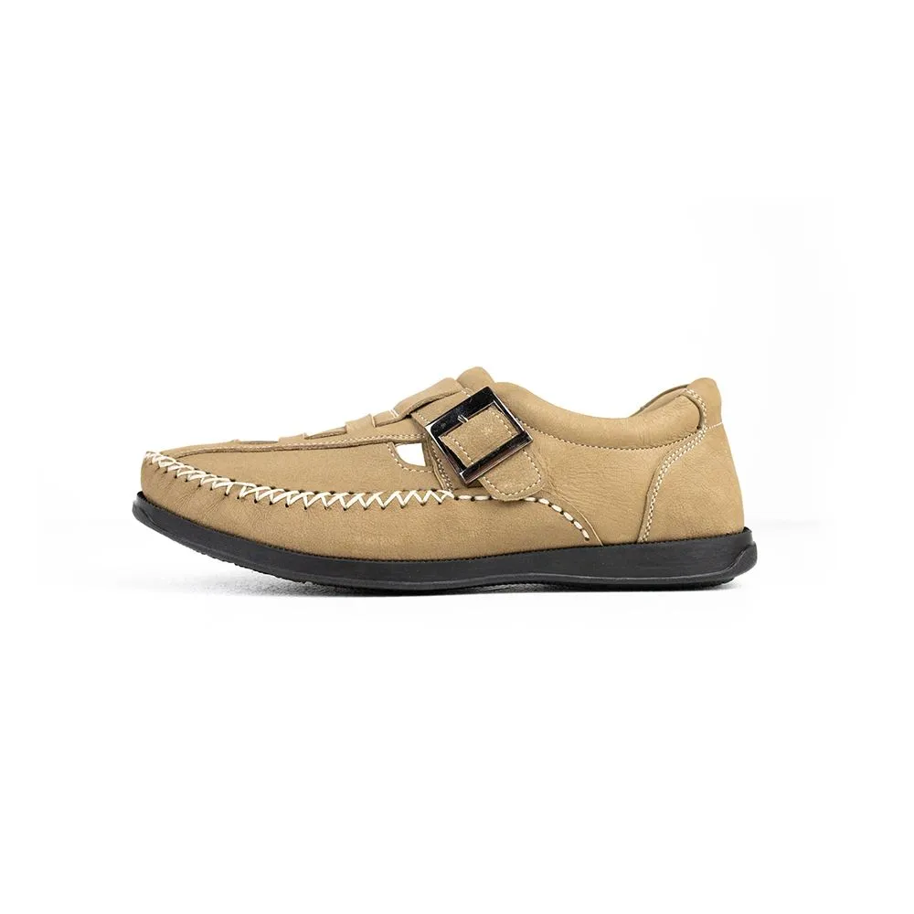 HEAVY Beige Leather Loafer PC6310
