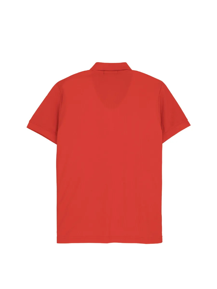 ELLE HOMME Men Polo shirt short sleeves Smart fit W8K911 - Red