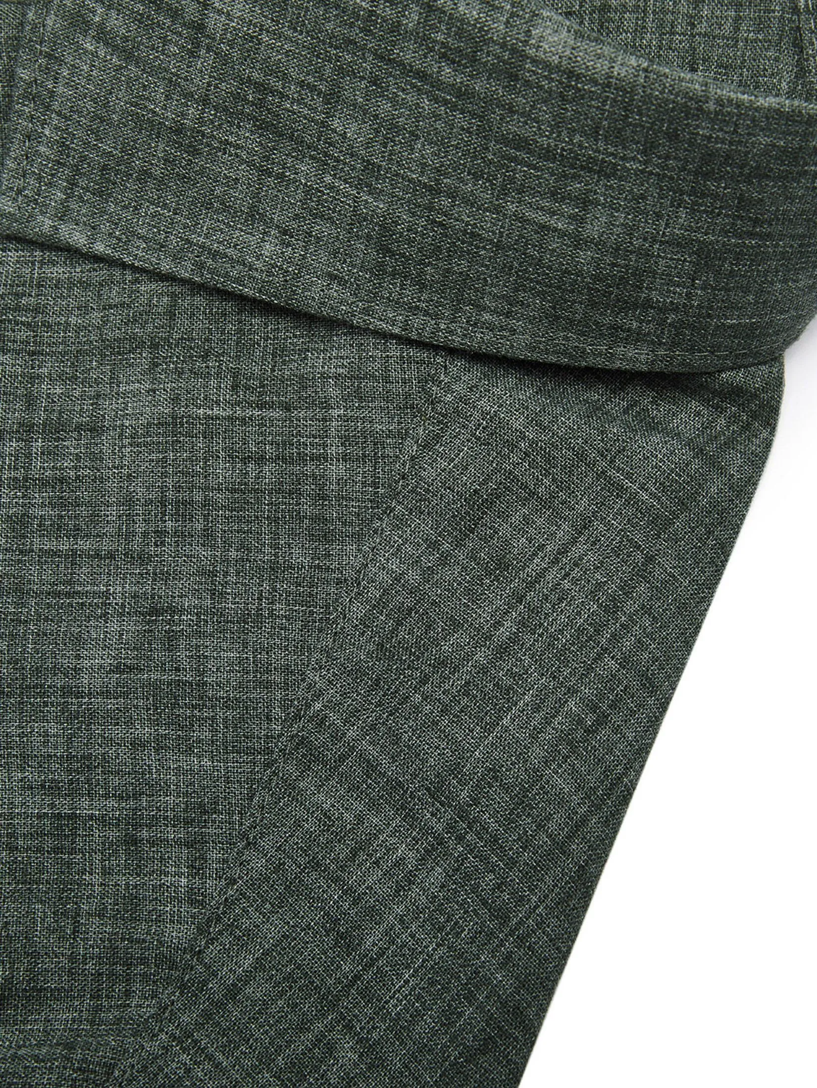 G2000 Men Clothing Linen Blend Casual Shirt  Smart Fit - Green