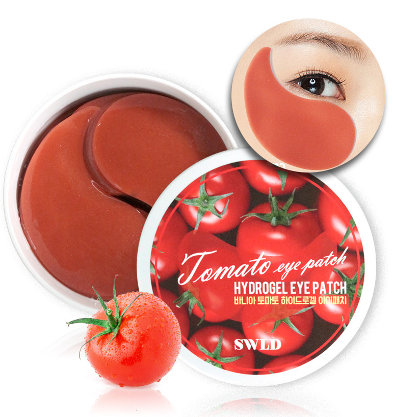 Гидрогелевые патчи для кожи вокруг глаз с томатом 60 шт