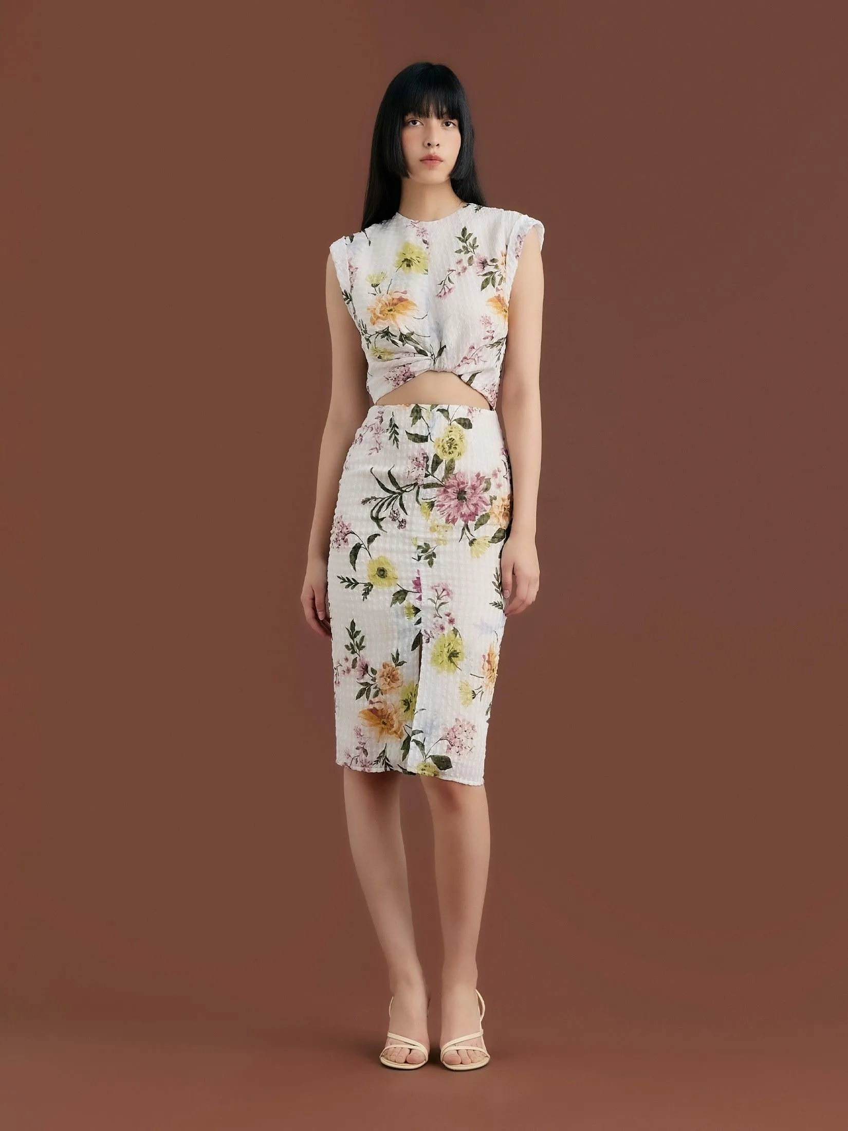 ASV (AW24) Daring Dahlias Women Dress Multicolor