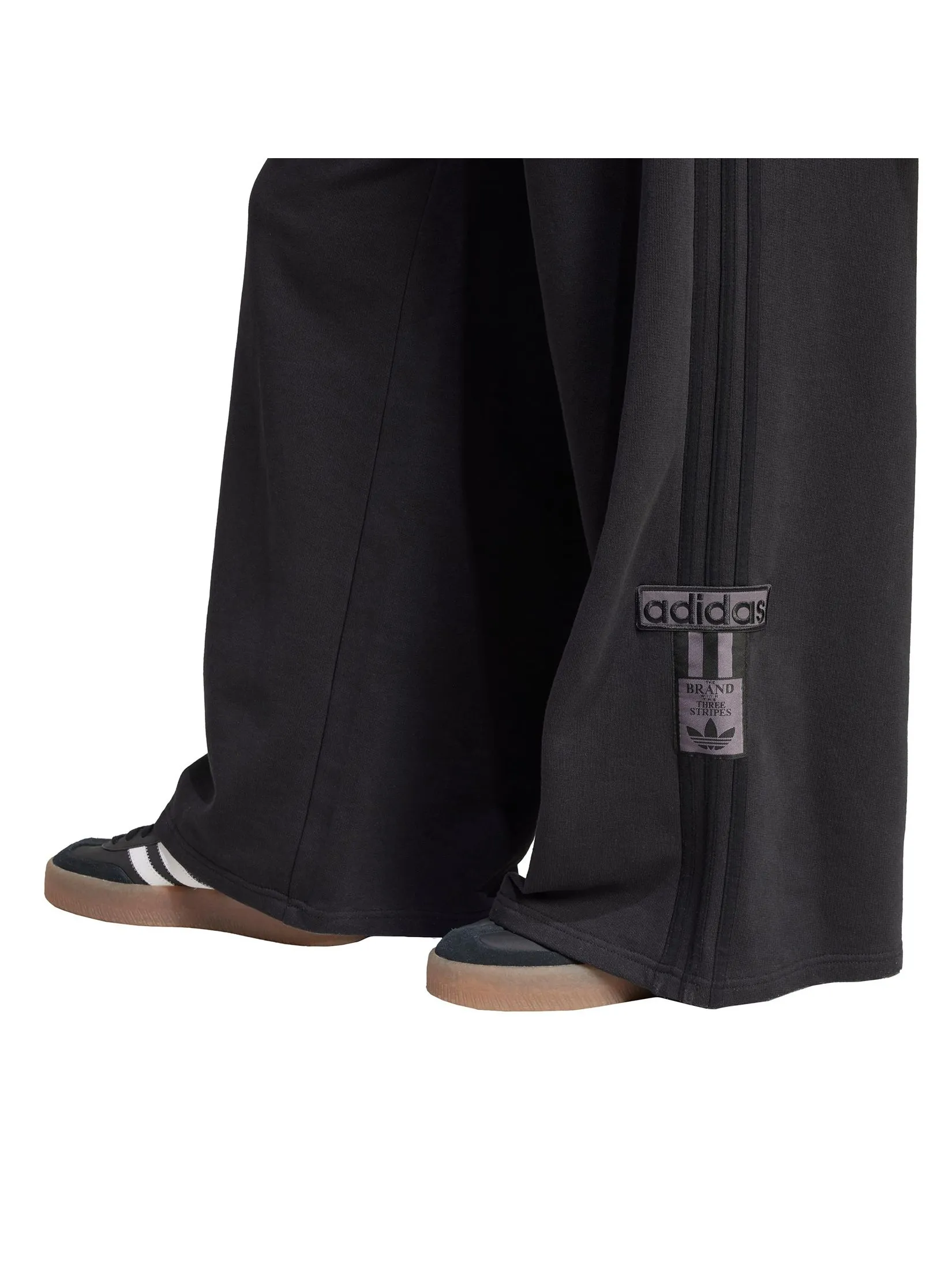 ADIDAS Women Joggers Adibreak Adicolor Wide Sweat JW7618 Black