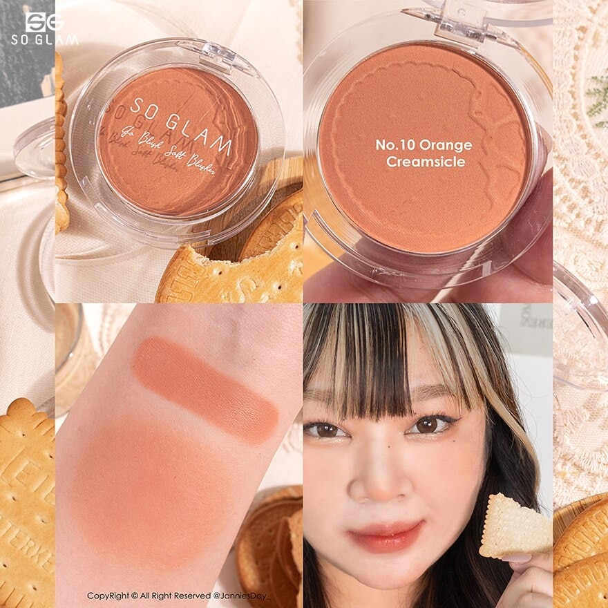 #So Glam Go Blush Soft Blusher 10