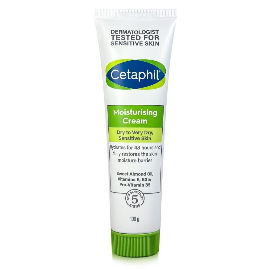 Cetaphil Moisturizing Cream 100 g. Dry to Very Dry Sensitive Skin