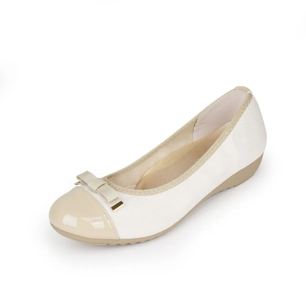 JOLI SNOB Beige Comfort Flat ACT-39082