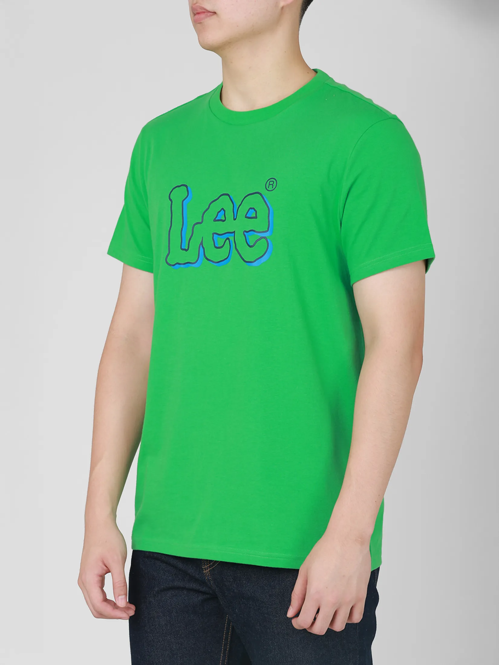 LEE Men s Tee Short Sleeve Regular Fit Green