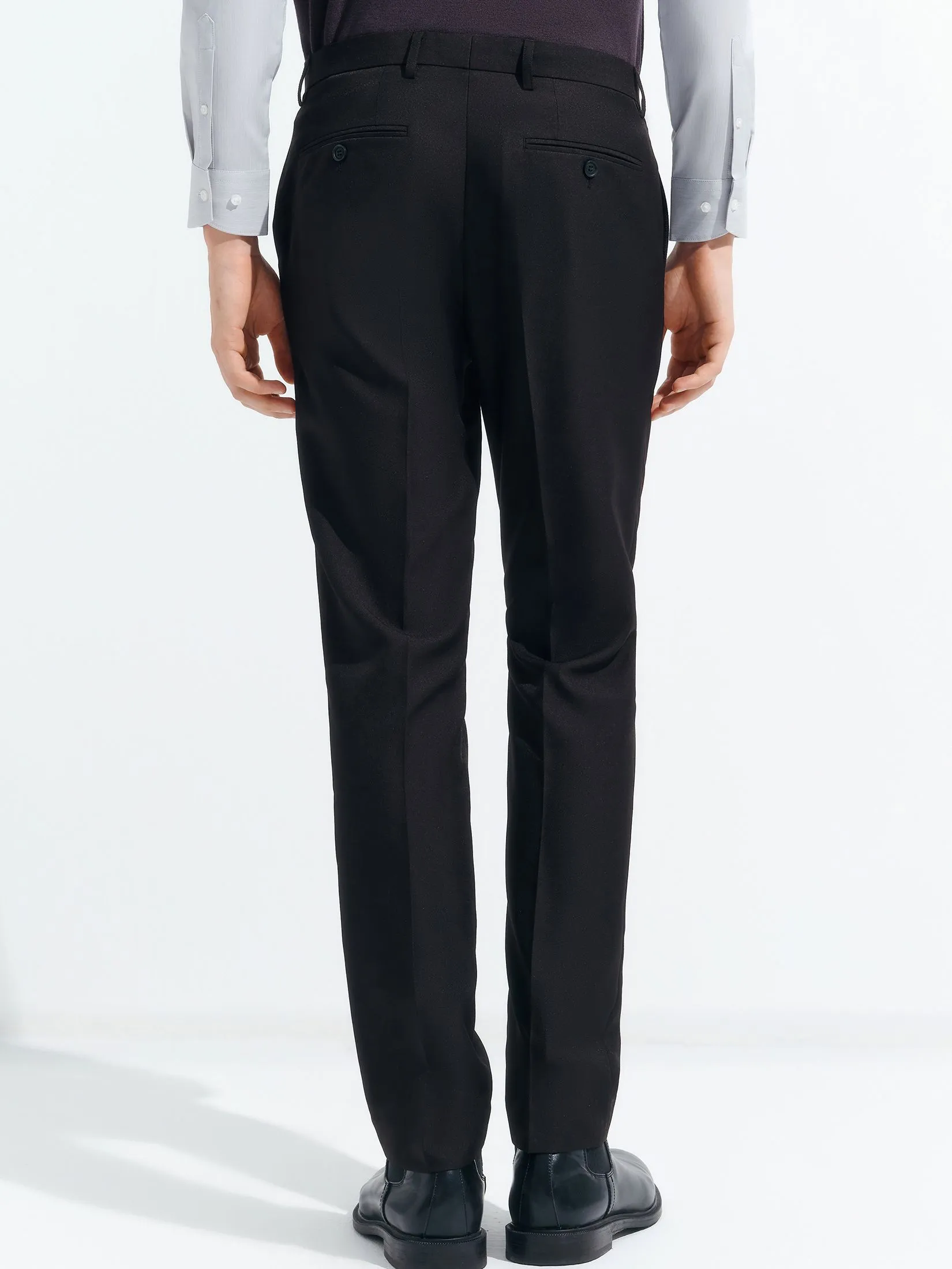 G2000 Men Clothing Anti-Static Suit Pants  Smart Fit - Black