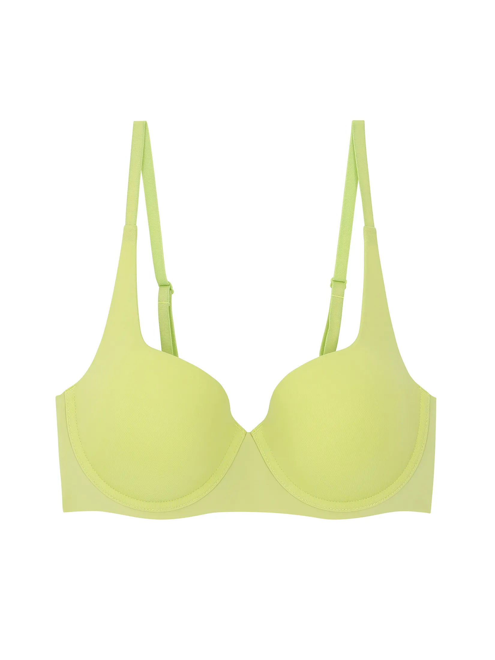 WACOAL Women Smooth Bra underwire thin padded Lemon Yellow