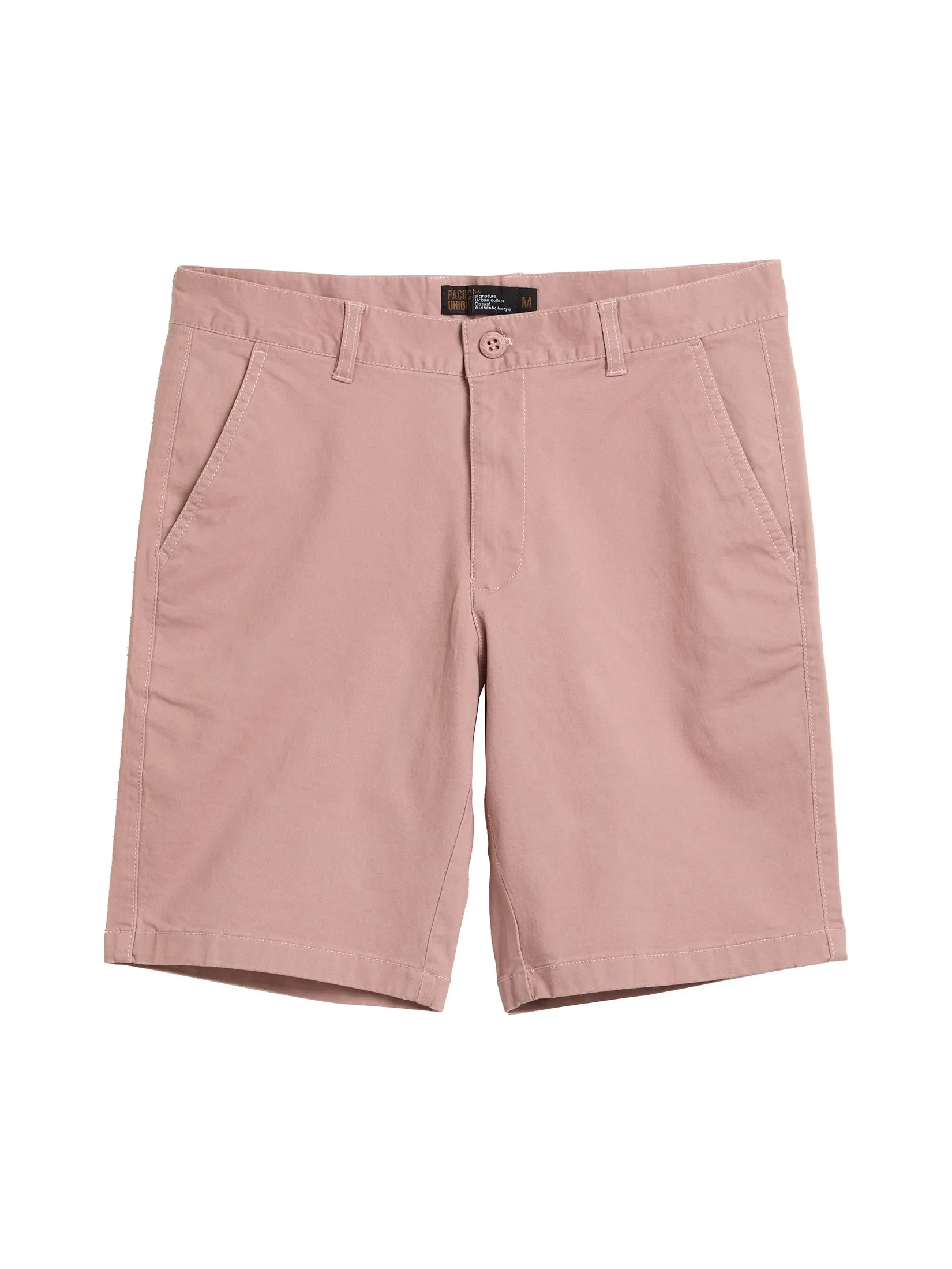 PACIFIC UNION Men Chino Shorts Basic Regular Fit