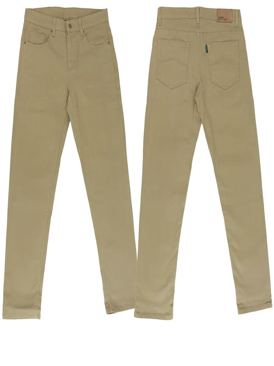 BOVY MEN'S CHINO PREMIUMCOTTON KHAKI