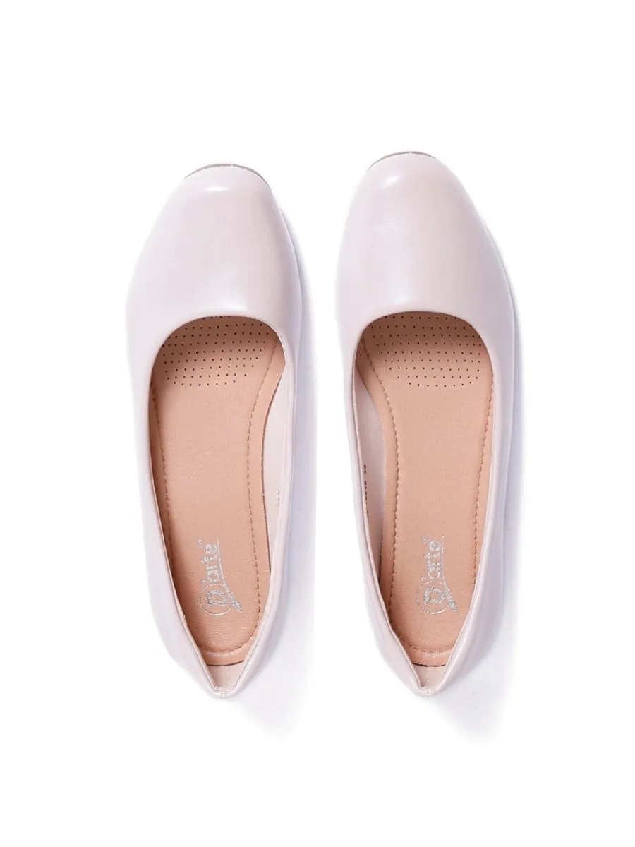 D'ARTE BEIGE FLAT SHOES D55-19218