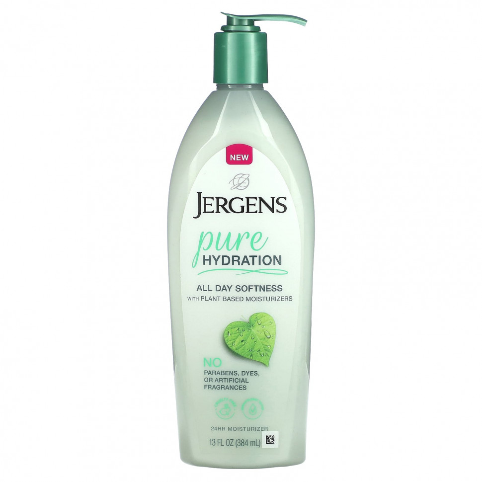 Jergens, Чистое увлажнение, 384 мл (13 жидк. Унций)