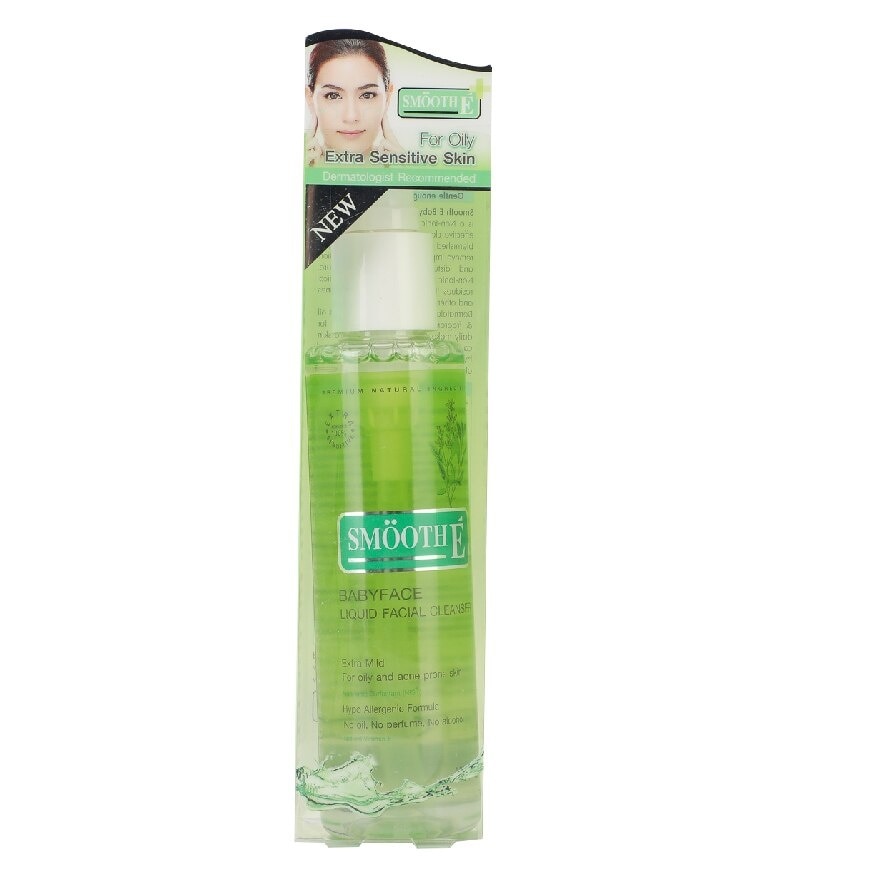 Smooth E Extra Mild Baby Face Facail Cleanser 150 Ml.